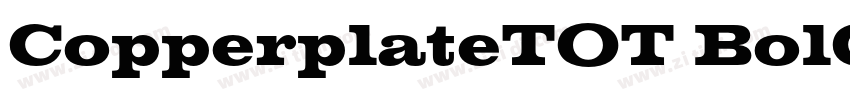 CopperplateTOT BolCo字体转换